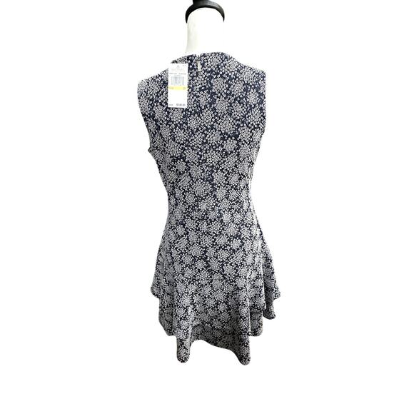 Michael Kors Blue and White Sleeveless Dress Size Medium - Picture 3 of 3